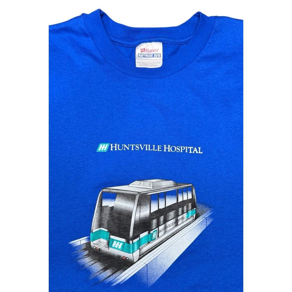 Vintage Huntsville Hospital Tram System T Shirt Alabama 2002 Men XXL